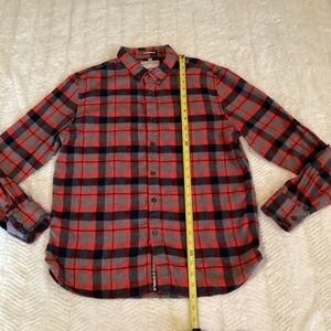 Denim & Flowers Men’s Large Cotton Plaid Flannel Button Front Shirt